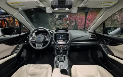 El interior de un vehículo, seguridad y confort